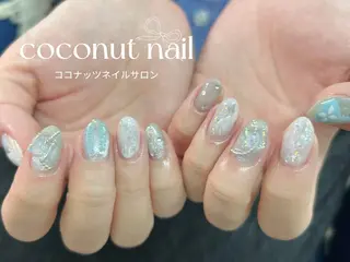 ネイル 神田 ココナッツのネイルデザイン
