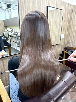 ロング 韓国レイヤーカット KOUKIのヘアスタイル