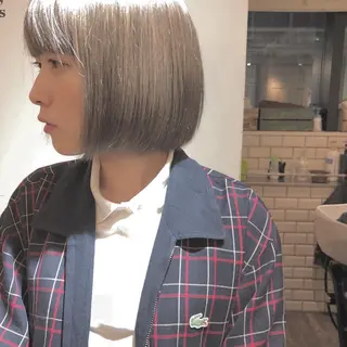 ショート 🌸ハイトーン 新田　廉 🌸のヘアスタイル
