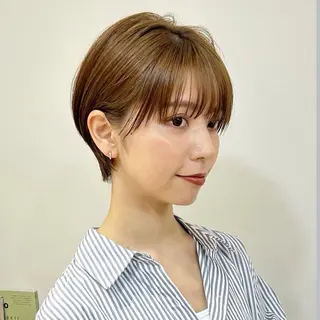 ショート yuka♡/ショート カット/暖色カラーのヘアスタイル
