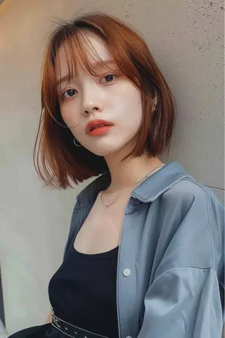 ショート カラー 圧倒的似合わせ ケアカラーYUTOのヘアスタイル