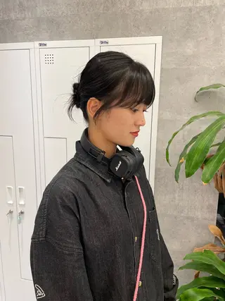 ミディアム カラー ヘアアレンジ enu hair所属・ショートモデル募集 エクステ専門店まりこのその他イメージ