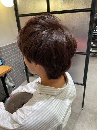 ショート mitbytreeセンター北所属・透明感カラー/ カット🎀あつこ🎀のヘアスタイル