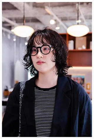 パーマ ai カットモデル募集中のヘアスタイル