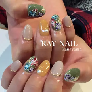 ネイル Arowa 伊田のネイルデザイン