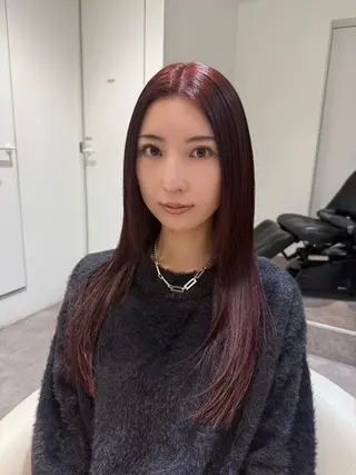 ミディアム カラー 💎透明感カラー特化 💎TAISEIのヘアスタイル