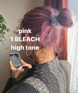 ミディアム カラー ヘアアレンジ パーマ指名No1 /namiのヘアスタイル