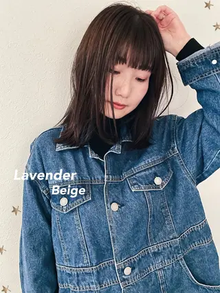 ミディアム カラー salon AKIRA所属・市川 千夏のヘアスタイル