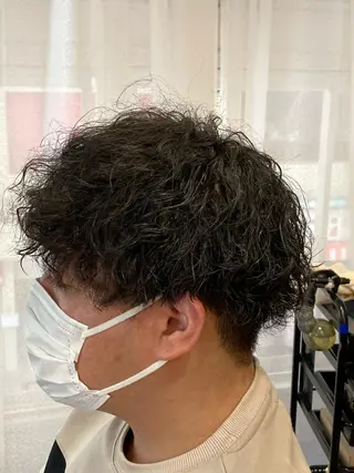 パーマ メンズ おしゃれ泥棒 石原メンズ特化美容師のヘアスタイル