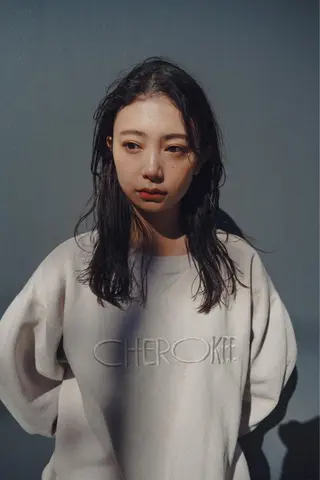 ミディアム タンバルモリパーマ 礒井メンキのヘアスタイル