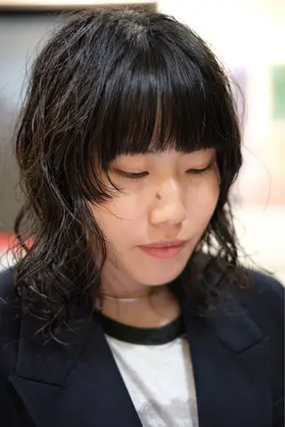 ミディアム パーマ imai /カット/パーマのヘアスタイル