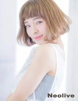 ミディアム ✨店長 鈴木輝✨のヘアスタイル