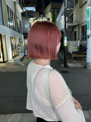 ショート カラー 当日予約大歓迎💗 依田瑞希のヘアスタイル