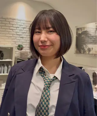 ショート riko表参道/ ボブ/アンニュイヘアのヘアスタイル