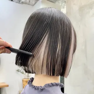 カラー ヘアアレンジ 🫧透明感カラー/ ナルハ🫧のヘアスタイル