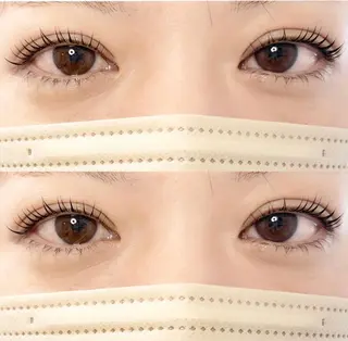 マツエク・マツパ Frau 梅宮のマツエク・マツパデザイン