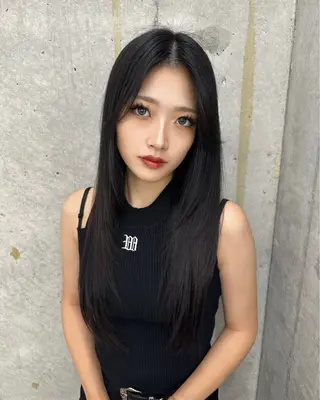 ロング 美髪縮毛矯正/ 髪質改善 RYOTAのヘアスタイル