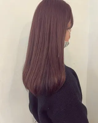 ロング カラー mizuho🐈⬛ 艶髪¦ダークトーンのヘアスタイル