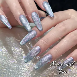 ネイル 長いだし/スカルプ/ パラシェルN.oneのネイルデザイン