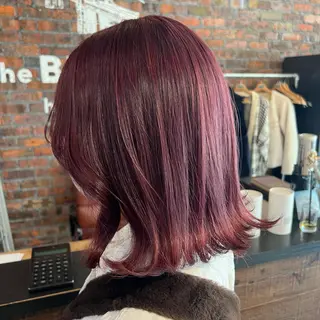 ミディアム カラー Rino kanayama所属・Rino 金山 / 宮澤 萌のヘアスタイル