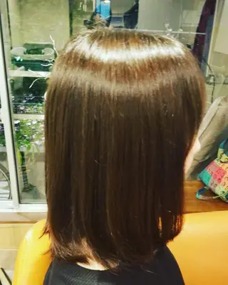 ミディアム カラー spa hair  ark 富井直美のヘアスタイル