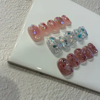 ネイル パラあり！フィルイン 推しネイル大歓迎！のネイルデザイン