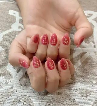 ネイル 🍒当日もOK🍒 𝑳𝑼𝑵𝑨花井のネイルデザイン