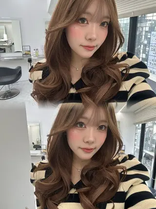 ロング カラー 上品モテヘア🩶 karen🩶のヘアスタイル