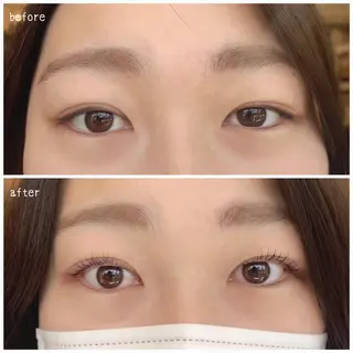 マツエク・マツパ 土田かほ/本日🈳 透明感カラー🍃のヘアスタイル