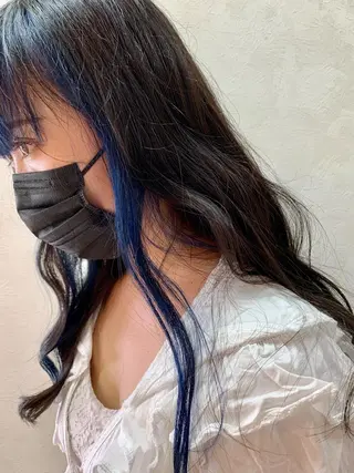 ロング カラー 加藤（旧姓　今竹） 遥花のヘアスタイル