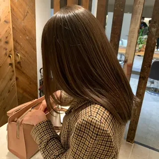 セミロング カラー 【ロングウルフカット 姫カット】伊藤裕哉のヘアスタイル