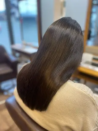 セミロング カラー 美容室Limb所属・髪質改善/縮毛/小林 水葵のヘアスタイル