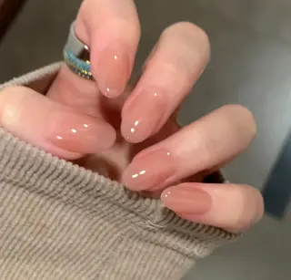 ネイル By moonネイル 🌷ワンホン/韓国風のネイルデザイン