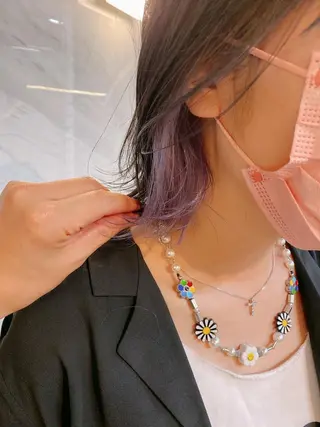 セミロング カラー 🎗大槻 武士🎗のヘアスタイル