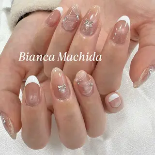 ネイル Bianca 🌟 yanagihasiのネイルデザイン