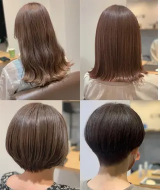 MIA 菅原のヘアスタイル