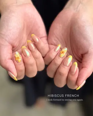 ネイル Seemly 千田町店所属・フラワーパラジェル 🌸シームリーエミのネイルデザイン