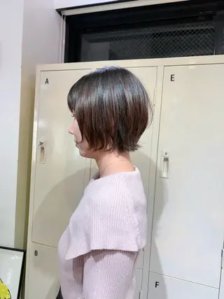 ショート 高明度ハイトーン× ショート/莉音🧤のヘアスタイル