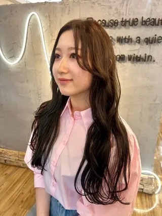 ロング カラー ブリーチ／ヘアセット 🪞🌙minamiのヘアスタイル