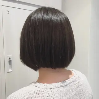 ショート カラー ショート/ボブ/ 白髪ぼかし/しんやのヘアスタイル