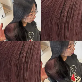 ロング 村松　和磨/ケアブ リーチ/メンズパーマのヘアスタイル