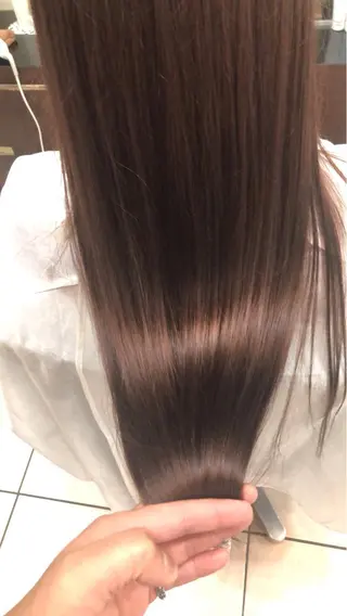 ロング カラー 透明感韓国ヘア♡ みつきのヘアスタイル