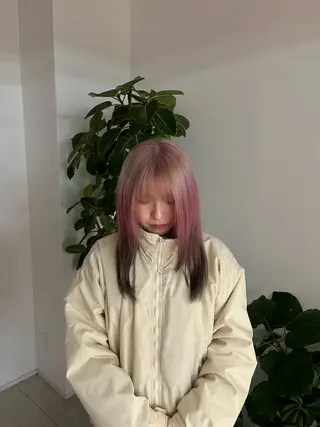 カラー FILMS hotchiのヘアスタイル