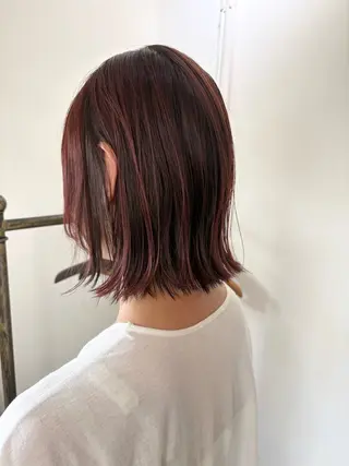 ミディアム カラー takada kohのヘアスタイル