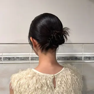 ミディアム ヘアアレンジ OUD尼崎 KAO🍀🫧のヘアスタイル