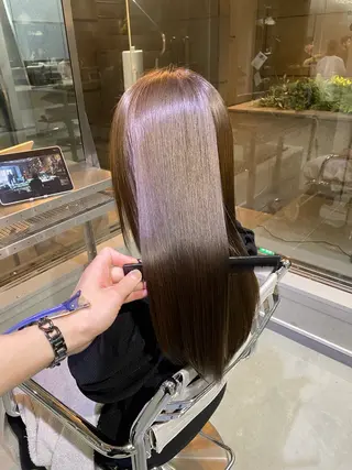 セミロング GINGER所属・GINGER yohのヘアスタイル