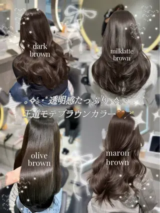 カラー waka/韓国ヘア /lond uluのヘアスタイル