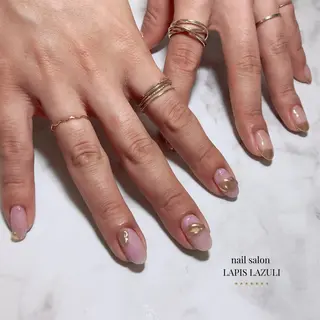 ネイル nail salon ラピスラズリのネイルデザイン