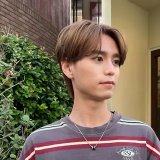 カラー パーマ メンズ GROW middle所属・メンズカット/パーマ 山梨 洸のヘアスタイル