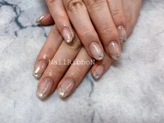 ネイル ネイルリボン 石田のネイルデザイン